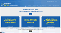 Desktop Screenshot of centremedicelprat.com